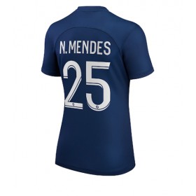 Damen Fußballbekleidung Paris Saint-Germain Nuno Mendes #25 Heimtrikot 2022-23 Kurzarm